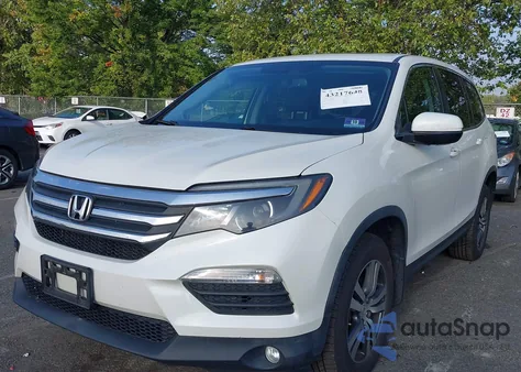 2018 Honda Pilot Ex-L из США, поврежденный, VIN 5FNYF6H78JB020098